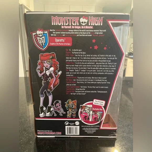 Monster High Operetta Doll First Wave - Picture 6 of 10